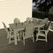 Highwood Usa Hamilton 7pc Rectangular Outdoor Patio Furniture Dining Set 84 x 42 AD-ST7HM1CO5AA-EUC - alternate 3